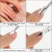 Cuticle Nipper and Double End Cuticle Pusher Tool Stainless Steel Nail Cuticle Remover Cuticle Trimmer Non-Slip Durable Dead Skin Clipper for Fingernails and Toenails Care - Buy Online on GoSupps.com