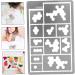 NUOBESTY Paper Wood Scrapbooking Reusable Floor Fabric Grass Print Wall Out for Metal Painting on Stencil As Shown 8.50X5.50X0.20CM - Buy Online on GoSupps.com