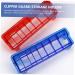 Angoily Hair Clipper Comb Box Clipper Guard Storage Organizer Blue Barber Tool Organizer Clipper Guards Barber Supplies Clipper Cutting Storage Protection Plastic Hair - Buy Online on GoSupps.com