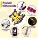 Multi-Purpose Dog Harness for All Sizes - Outbreak-Proof with Leash Set | Ideal for Small Medium & Large Dogs - Yellow (L) - Buy Online on GoSupps.com