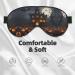SSIMOO Halloween Pumpkin Print Eye Mask | Ultra-Soft Light-Blocking | Comfortable Sleep Mask for Restful Nights - International Shipping - Buy Online on GoSupps.com