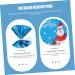 KOMBIUDA Christmas Wrapping 35pcs Christmas Candy Bag Candy Bags Festival Christmas Bags Packing Bag Biscuit Bag - Buy Online on GoSupps.com