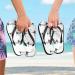 Shop Mnsruu Dachshund Puppy Flip Flops - XL Indoor & Travel Footwear for Men & Women | Home Hotel Spa - Buy Online on GoSupps.com