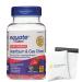 BASKETGOODS Equate Antacid and Anti Gas-Extra Strenght Tablets chewable Mixed Berry Flavor 54 Count (Pack of 1) Set by Basket Goods