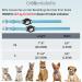 Buy Soft GPS Cat Collar with Apple AirTag Holder | Blue Cat Neck Band for Girls & Young Cats | Integrated Tracker & Bell - Buy Online on GoSupps.com