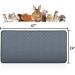 Washable Guinea Pig Cage Liners - 24x47 (2 Pack) | Reusable & Waterproof Pee Pads for Small Animals - Absorbent Guinea Pig Bedding - Buy Online on GoSupps.com