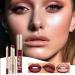 Lip Liner Set - Lipstick and Lip Pencil Set | High Pigment Lip Gloss Set Waterproof Lipstick Shades Set for Girls - Buy Online on GoSupps.com