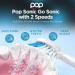 Buy Pop Sonic Electric Toothbrush (Purple Bubble) - Portable Kids Toothbrush with 2 Speeds & 30 000 Strokes/Minute - DuPont Bristles Travel-Friendly & Battery Operated - Buy Online on GoSupps.com