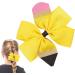 Girls Hair Bows Toddler Hair Clips - Back To School Hair Bows Clips Bow Design Non-slip And Stable Perfect for School Reunion Daily Wear Suanq Yellow - Buy Online on GoSupps.com