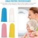 Ipetboom 4-Piece Silicone Toothbrush Set for Kids - Safe Soft & Colorful Finger Brushes for Newborns & Pets | International Shipping - Buy Online on GoSupps.com
