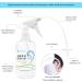 TopQuaFocus Earwax Removal Kit - Ear Cleaner for Adults & Kids - 500ml Ear Irrigation Flushing System (Clear White) - Buy Online on GoSupps.com