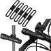 Elastic Flashlight Bracket - 5-Piece Silicone Bicycle Band | Multi-Purpose Holder for Flashlights Bottles & Phones - Buy Online on GoSupps.com
