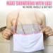 Quick Dry Mastectomy Drain Shower Bag - Post Surgery Supplies with Stretchy Pockets - White - Buy Online on GoSupps.com