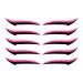 Autocollants Eye Liner R utilisables - D calque Fard Paupi res Femme 10 Pi ces Autocollants Maquillage Yeux R sistants l'Eau Bandes Longue Tenue pour Femmes Rose
