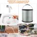KEDSUM Portable Camping Shower with Pump and Rechargeable Battery - Outdoor Shower for Camping, Hiking, and Traveling with Sprayer and Collapsible Bucket - Buy Online on GoSupps.com