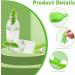 Clean Beans Water Bottle Cleaner 12 PCS Reusable Magic Beans Bottle Cleaner Sponges Cleaning Cleaning Brush for Bottle Cleans Hard to Reach Water Bottle Corners Cleaning Supplies - Buy Online on GoSupps.com