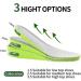 Height Increase Insoles for Men & Women - Air Cushion Heel Inserts Shock Absorption Pain Relief Green - Fits Sizes 8-11(M) & 9-13(W - Buy Online on GoSupps.com