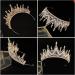 Minkissy Baroque Wedding Crown | Bridal Crystal Headpiece | Elegant Princess Hair Accessories - Buy Online on GoSupps.com
