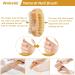 Double-Sided Nail Brush | Natural Wood Bristle Hand Washing Brush for Manicure & Pedicure | Ideal for Men Women & Girls - Buy Online on GoSupps.com