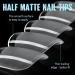 TOMICCA Extra Short Square Fake Nail Tips - 192Pcs Half Matte Acrylic Pre Filed Gel Tips for DIY & Salon - Perfect for Beginners & Professionals - Buy Online on GoSupps.com