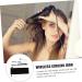 BIUDECO Curling Iron Portable Curling Wand Power Tools Mini Curler White Cordless Abs Travel Straightener White 21X4X3.5CM - Buy Online on GoSupps.com