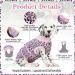 Kuoser Dog Post-Op Body | Breathable Dog & Cat Recovery Suit | Male Castration & Bitch Surgery Alternative | XL Pink Anti-Lick Neck Band - Buy Online on GoSupps.com