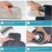 Electricity-Free Foot Warmer | 2L Large Hot Water Bottle for Cold Feet | 2-in-1 Soft Heating Pads for Men & Women - Buy Online on GoSupps.com