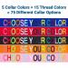 Personalized Cat Collar with Safety Release Buckle | Custom Embroidered, Adjustable Nylon ID Collar with Bell for Cat or Kitten - Buy Online on GoSupps.com