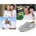 Men's Diabetic Orthopedic Slippers | Wide Fit Surgery Recovery Shoe | Comfortable for Arthritis & Swollen Feet | Light Grey, Size [insert size] - Buy Online on GoSupps.com