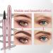Magic Eyebrow Pencil 4 Tips Eyebrow Pen 3D Waterproof Long Lasting Eyebrow Pencil for Natural Makeup Makeup Tools (Grey) - Buy Online on GoSupps.com