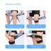 Knee Strap Patella Tendon Support | Adjustable Compression Sleeve for Knee Pain Relief | Arthritis & Sports Support - Black & Grey - Buy Online on GoSupps.com
