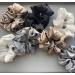 6-Piece Satin Silk Scrunchies Set - Big Hair Scrunchies for Ponytails - Gentle on Hair - Buy Online on GoSupps.com