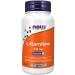 NOW L-carnitine 500mg 60 Veg Capsules 60 Count 60 count (Pack of 1)