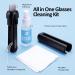 Buy Eyeglass Cleaning Kit | Streak-Free Glasses Cleaner Spray & Microfiber Cloth | Portable Travel Safe Eyewear Care - Buy Online on GoSupps.com