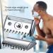 Cometx Replacement Razor Head Chrome Double-Cutting Open Comb Safety Razor for Men | Traditional Shaving Accessory - Buy Online on GoSupps.com