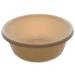 YBM HOME Round Plastic Wash Basin 1147 (1, Beige Dots) 1 Beige Dots