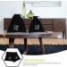 Baluue 2pcs Storage Bag Travel Hairdryer Organizer Hair Dryer Storage Pouch Gym Bag Black Flocking Cloth 1 - Buy Online on GoSupps.com