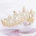 TOBATOBA Gold Crown: Crystal Princess Tiara for Women - Perfect for Wedding, Quinceanera, Prom & Cosplay - Buy Online on GoSupps.com