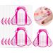 G2PLUS 100 Nail Stencils - Gel Nail & Extension Stencils | Pink Nail Art Stencils for Perfect Manicures - Buy Online on GoSupps.com