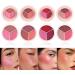 Cheek Balm Blush | Blendable and Layerable Face Blush - Cream Palette for Lips and Cheeks | For Dates Travel Evenings Holidays Parties and More - Buy Online on GoSupps.com