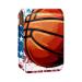 Travel Lipstick Organizer Case Lipstick Case Portable Makeup Bag With Mirror Basketball Usa Flag Pattern Y751j1fjpb