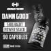 DAMN GOOD The Hodge Twins Maximum Vitality Organic Shilajit Capsules Men s Daily Energy & Stamina Booster Sharper Focus & Strength w/Ashwagandha for Men Performance Supplement 90Count - Buy Online on GoSupps.com