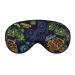 LynaRei Monster Truck Cars Sleep Mask Blindfold Colorful Cute Car Adjustable Super-Smooth Soft Eye Mask Cover for Men Women Travel and Nap Style