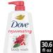 Rejuvenating Pomegranate & Hibiscus Body Wash - Gentle Cleanser for Healthy Skin | 30.6 oz | 24hr MicroMoisture - Buy Online on GoSupps.com