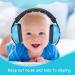 Champs Baby Ear Muffs - Noise Protection Headphones for Babies 0-3 Years - Blue - Buy Online on GoSupps.com