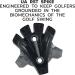18 Count Black (001)/Silver SOFTSPIKES Ua/Silver Tornado Fast Twist 3.0 Clamshell Cleats - Premium Golf Shoe Spikes - Buy Online on GoSupps.com