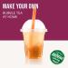 Inspire Food Co. Popping Boba Pearls for Bubble Tea - 450gm Passionfruit Flavor | Bursting Bubble Pearls with Real Fruit Juice | Vegan & Gluten-Free - Buy Online on GoSupps.com