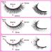 Buy DSLONG Self Adhesive Eyelashes - No Glue Natural Look Cat Eye 3 Styles Reusable Strips - Buy Online on GoSupps.com