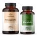 HERBAMAMA Ashwagandha and Rhodiola Rosea Kit - Bundle of 1500mg Ashwagandha Root Capsules & 1000mg Rhodiola Rosea Capsules - Vegan Non-GMO Gelatin-Free - 2 Pack